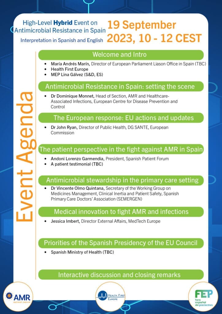 Agenda AMR Spain event