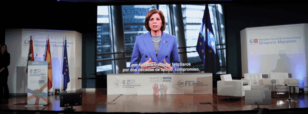 La UE se compromete a impulsar el papel de los pacientes en la toma de decisiones que afectan a la salud 5 Declaracion Stella Kyriakides FORO ESPANOL DE PACIENTES ENP