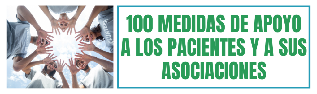 100 Medidas de apoyo a los pacientes y a sus asociaciones FORO ESPANOL DE PACIENTES