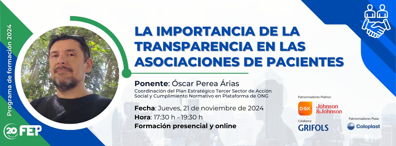 La importancia de la transparencia en las asociaciones de pacientes