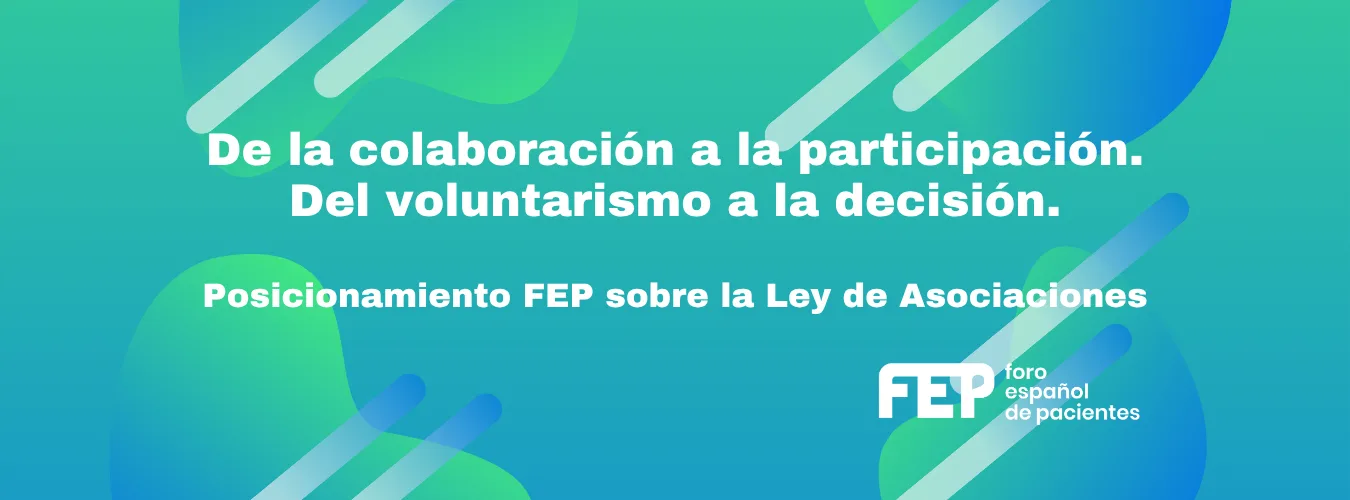 Contra el Cáncer en Álava 1 Posicionamiento FEP sobre la Ley de Asociaciones