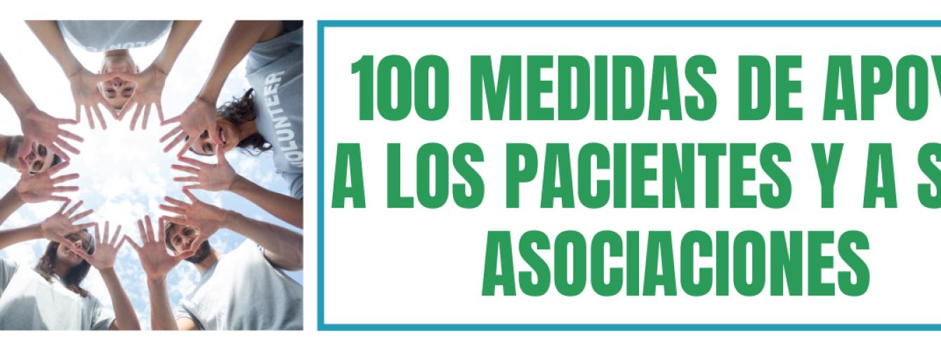100 Medidas de apoyo a los pacientes y a sus asociaciones FORO ESPAÑOL DE PACIENTES