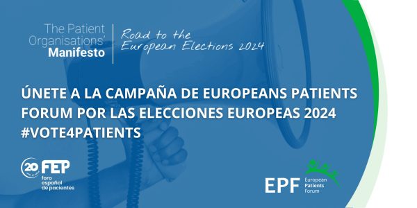 FORO ESPAÑOL DE PACIENTES VOTE4PATIENTS CAMPAÑA